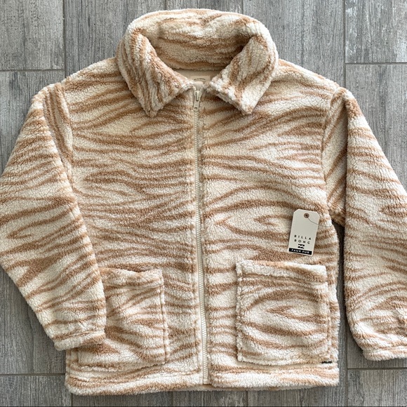 🔥🔥BILLABONG - SCENIC ROUTE FLEECE JACKET🔥🔥 - Picture 6 of 9